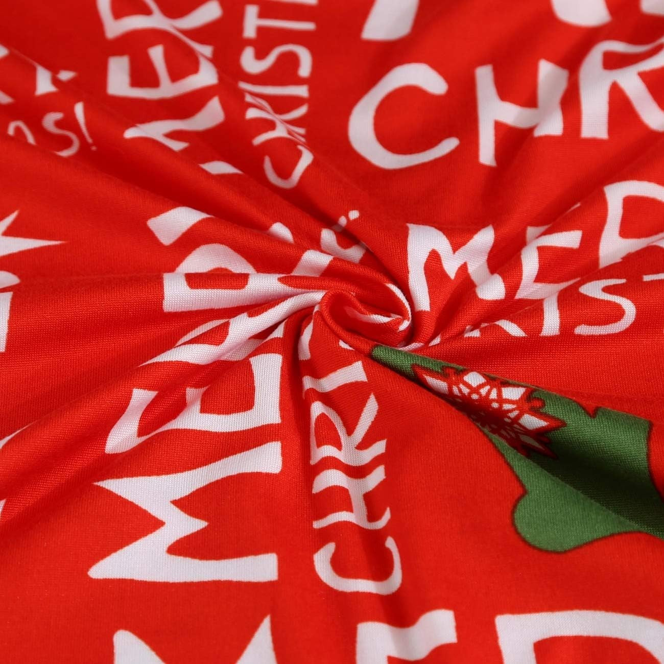 4PCS Christmas Chair Stretch Slipcovers Holiday Kitchen/Dining Decorations Set