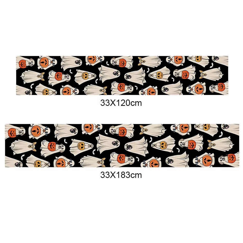 Jack O Lantern Pumpkin Bat Kitchen Dining Table Decoration Spooky Halloween Dining Table Decoration for Halloween Party Decor