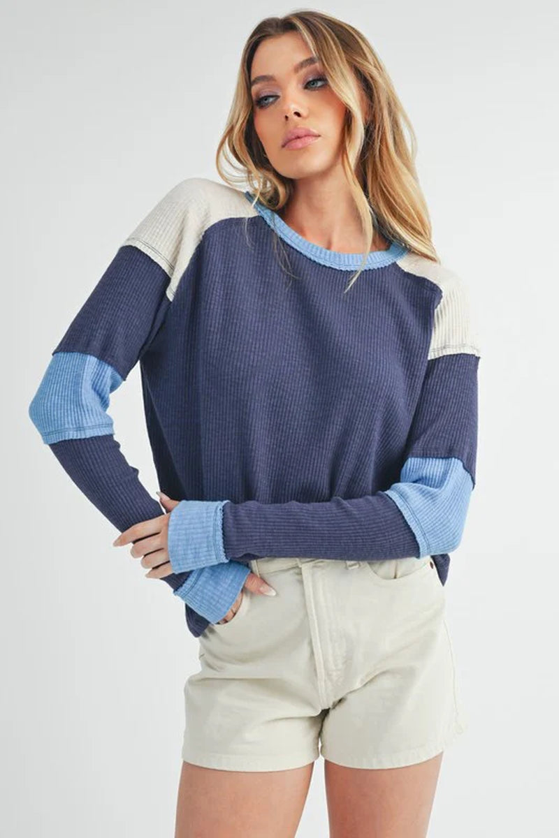 Gretel Colorblock Layering Top