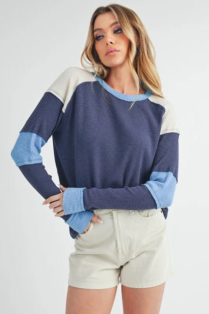 Gretel Colorblock Layering Top
