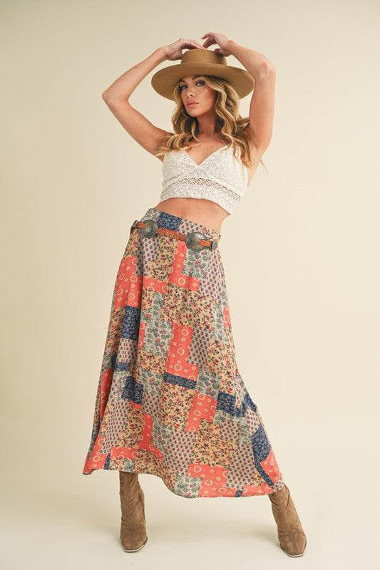 Bradyn Print Skirt