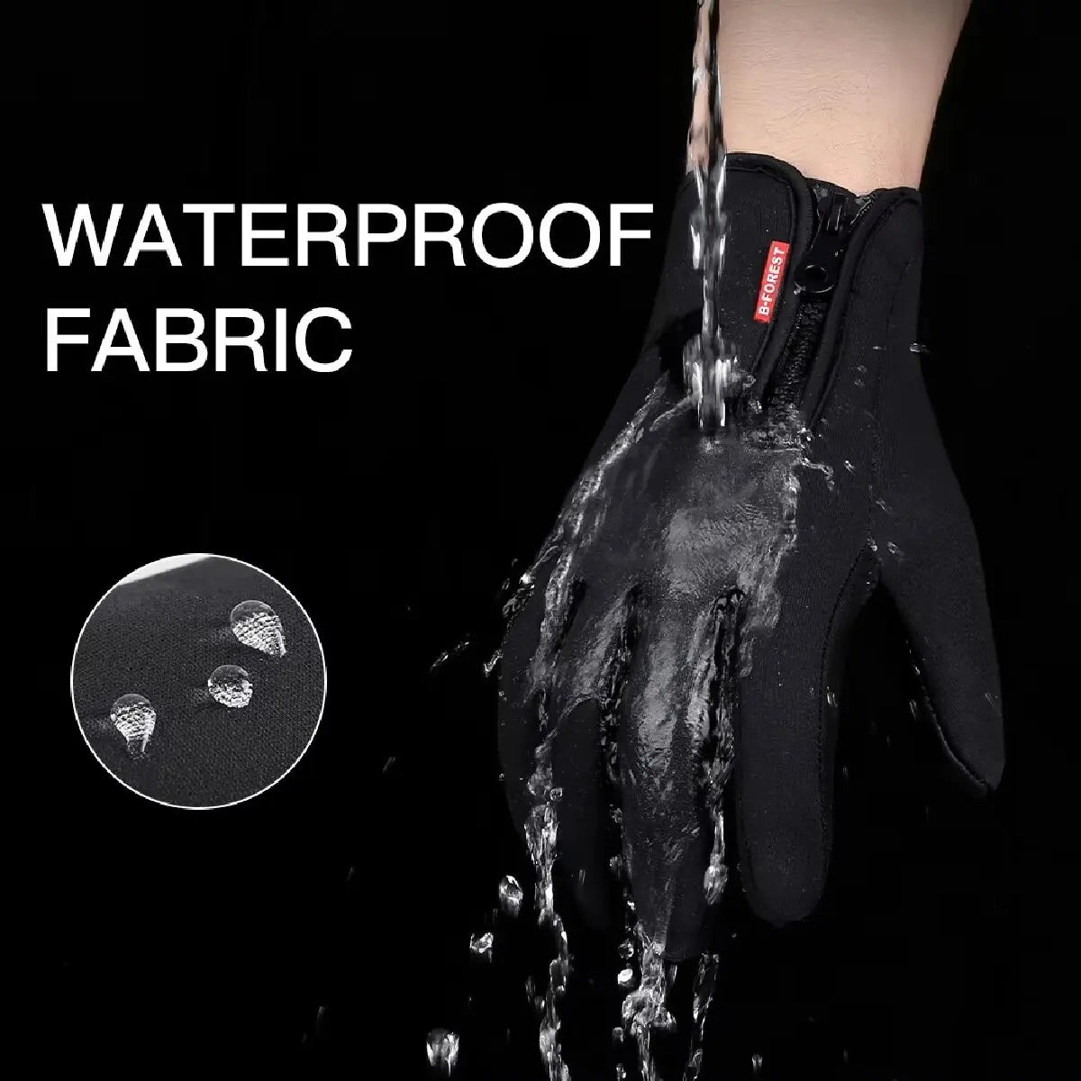 Ultimate Waterproof Touchscreen Gloves - Windproof, Non-Slip Perfect for Winter Sports & Outdoor Adventures for Men and Women