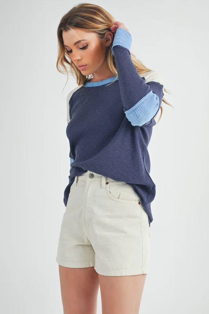 Gretel Colorblock Layering Top