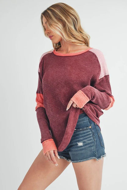 Gretel Colorblock Layering Top