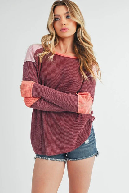 Gretel Colorblock Layering Top
