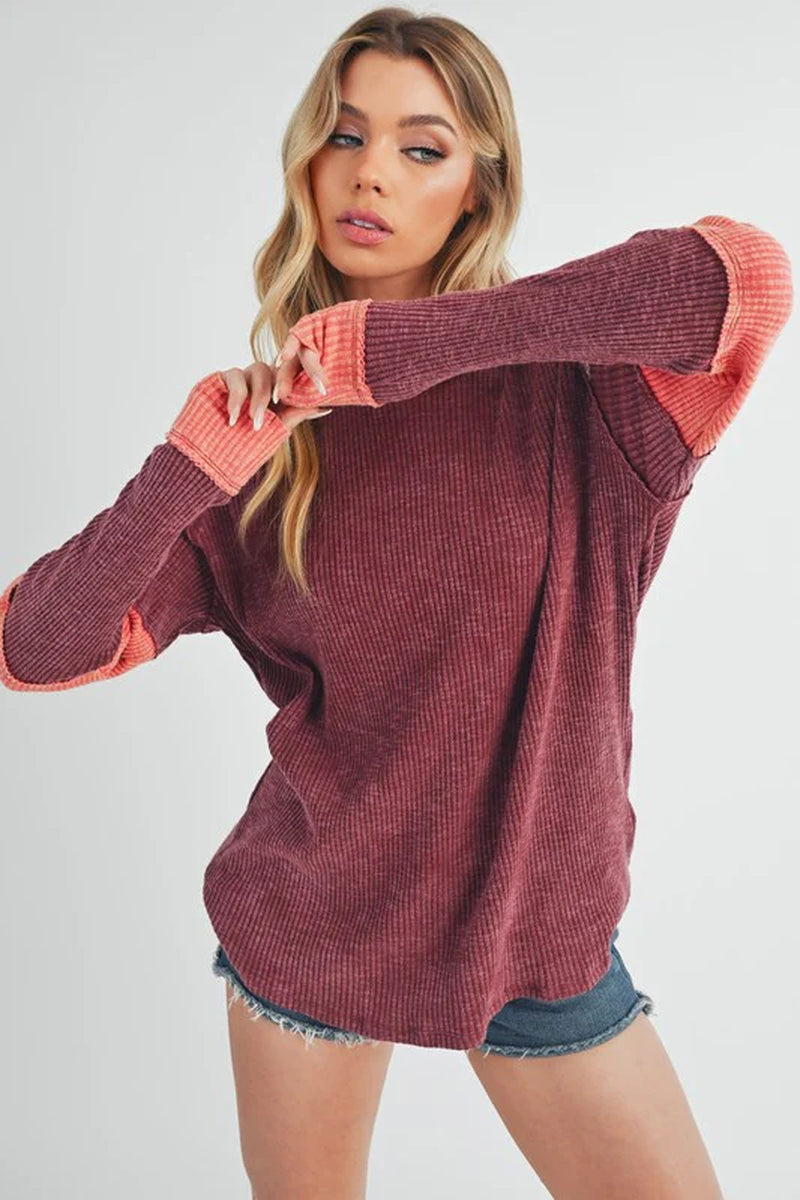 Gretel Colorblock Layering Top