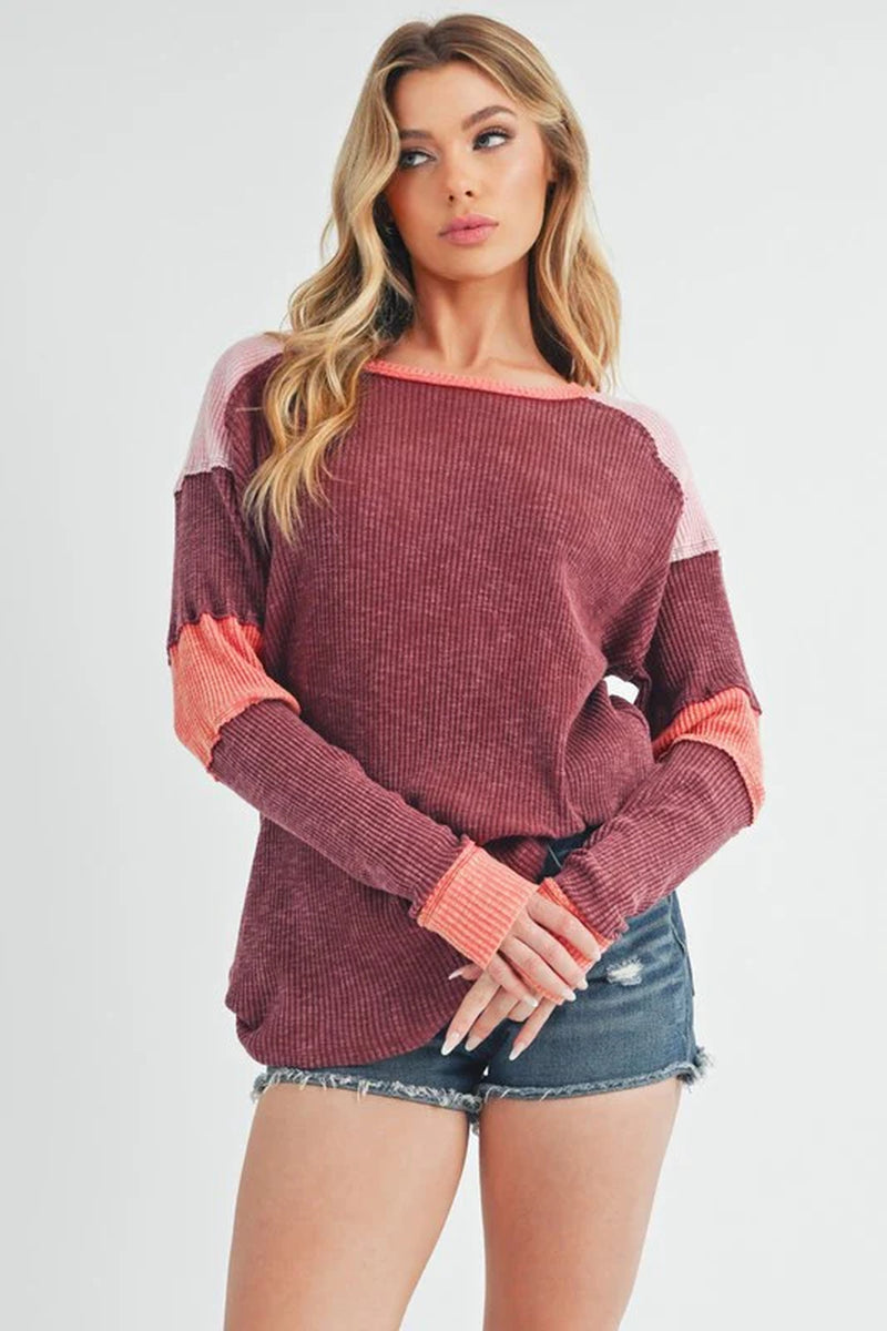 Gretel Colorblock Layering Top