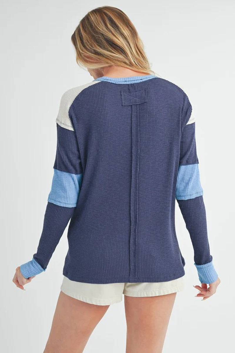 Gretel Colorblock Layering Top