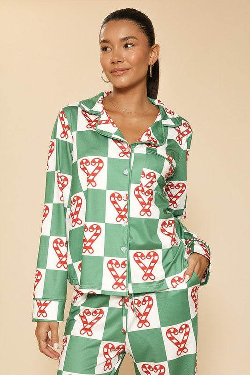 Holiday Christmas Pajama Set