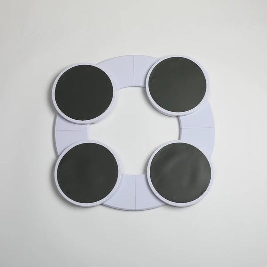 Kitchen Dining Table Turntable Kitchen Countertop Turntable 360 Degree Rotation Versatile Heat Resistant for Rectangular Table