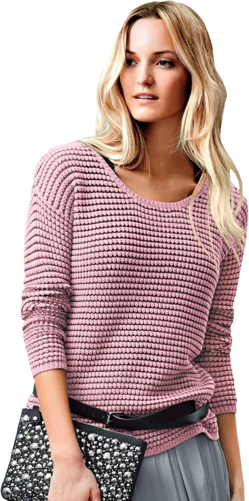 Plus Size Chunky Knit Sweater