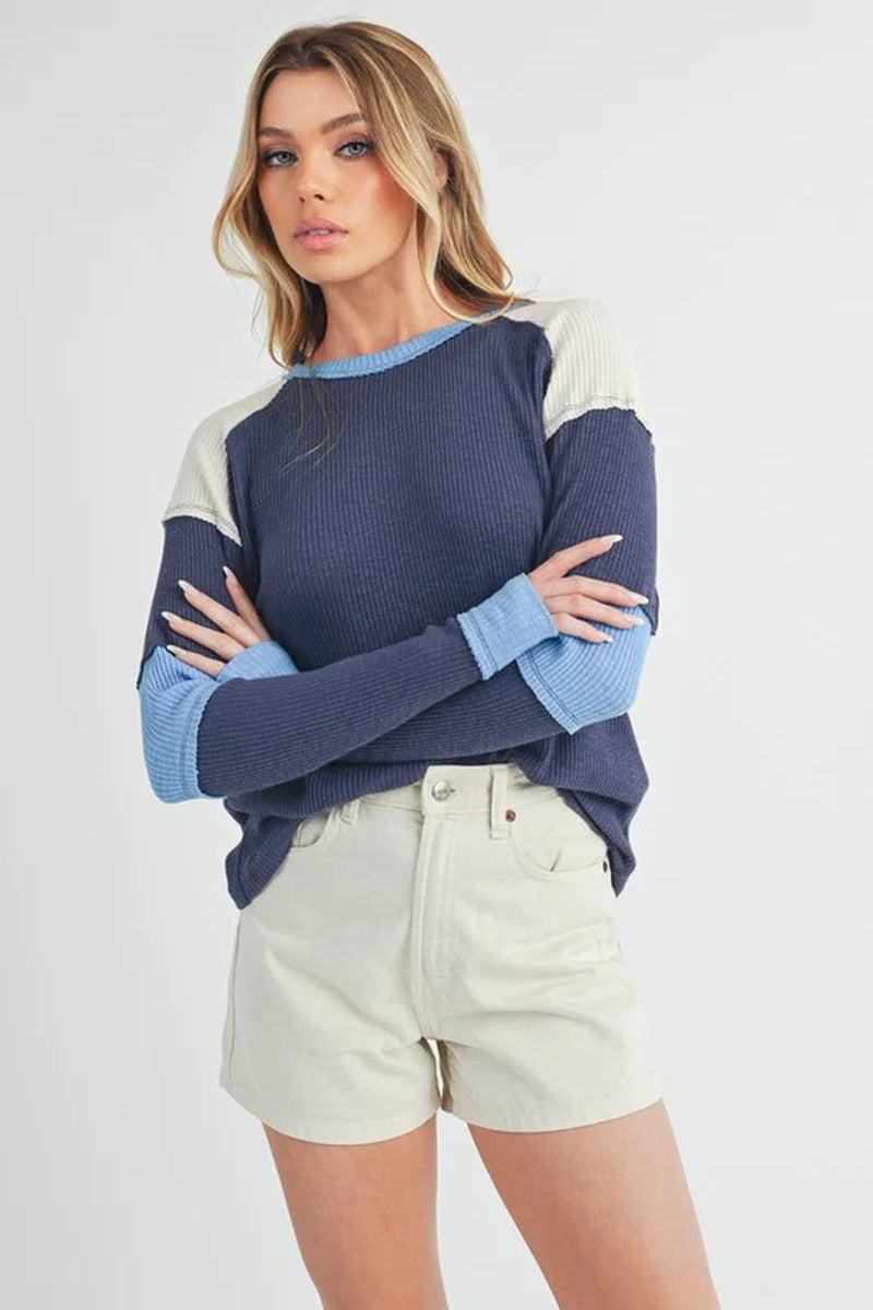 Gretel Colorblock Layering Top