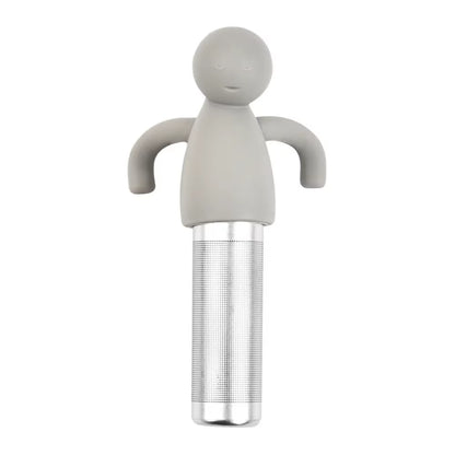 Stainless Steel Tea Infuser Kitchen Accessory Household Use Reusable Metal Makeup Brushes Massage Kitchen Dining Bar Garden