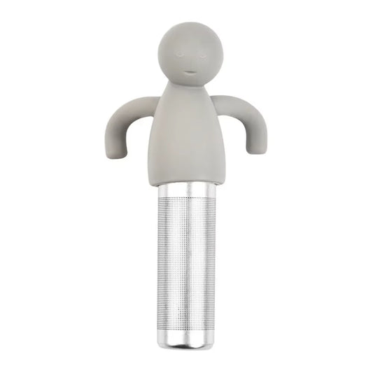 Stainless Steel Tea Infuser Kitchen Accessory Household Use Reusable Metal Makeup Brushes Massage Kitchen Dining Bar Garden