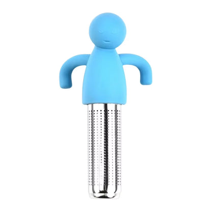 Stainless Steel Tea Infuser Kitchen Accessory Household Use Reusable Metal Makeup Brushes Massage Kitchen Dining Bar Garden