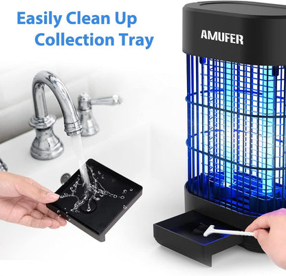 Indoor Electric Mosquito Zapper with 20W UV Light and 4400V Electric Shock Technology